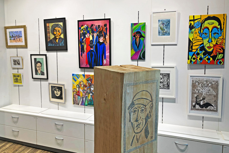 Kirchner Ansichten in der CityGalerie c CityInitiative